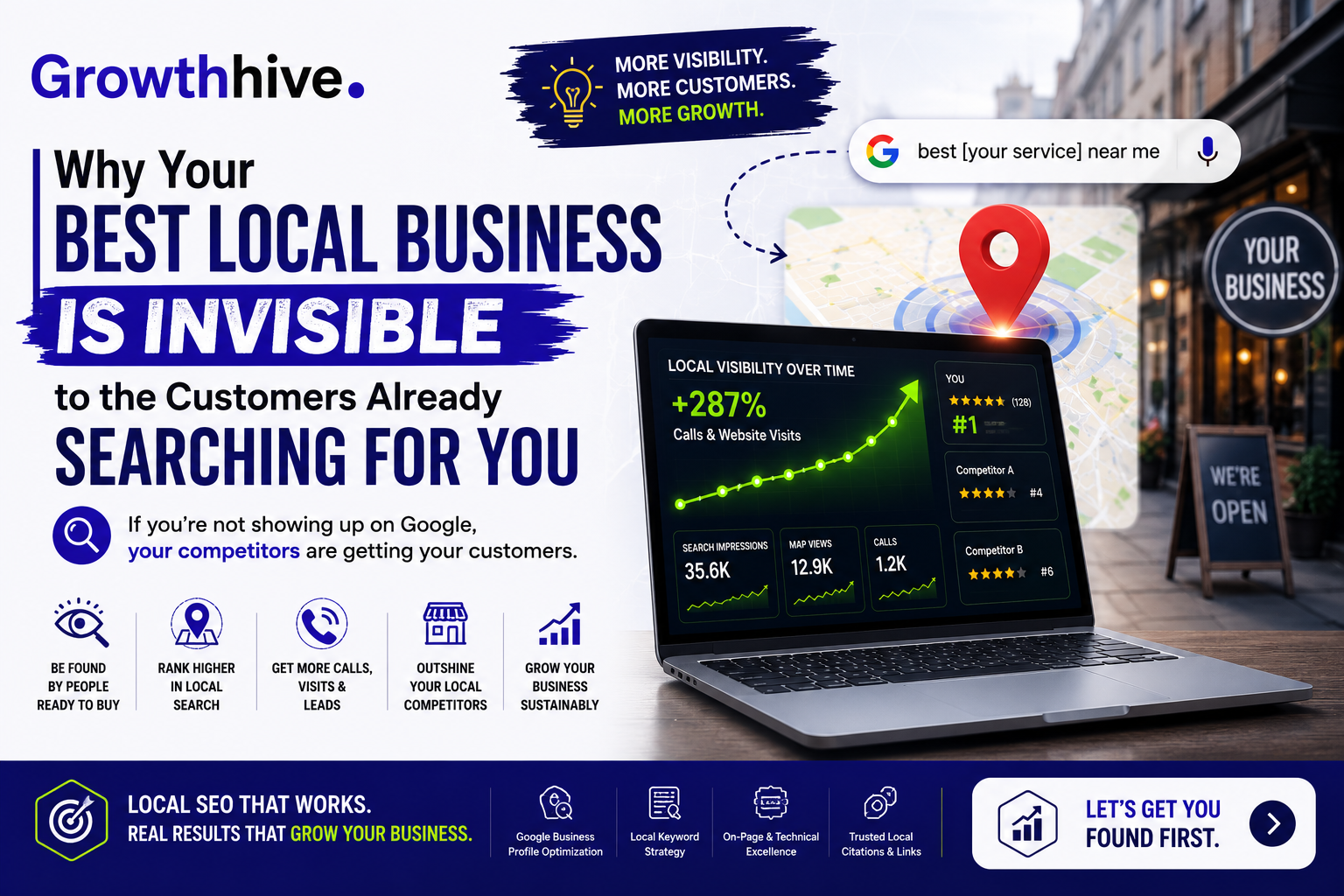 organic search strategy for local businesses