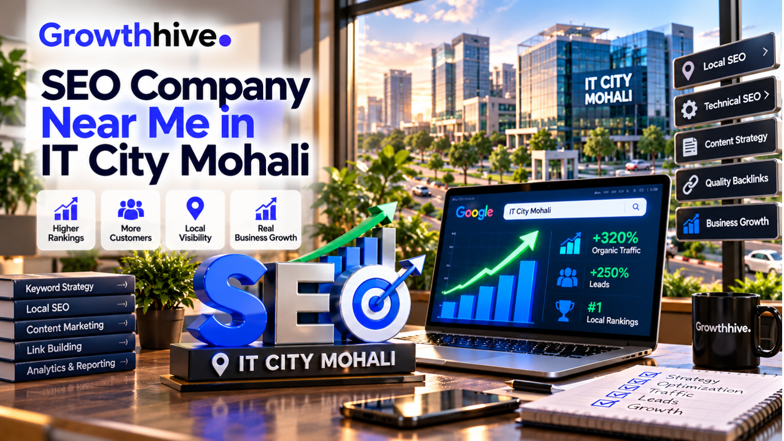 Affordable SEO Company Near Me in IT City Mohali