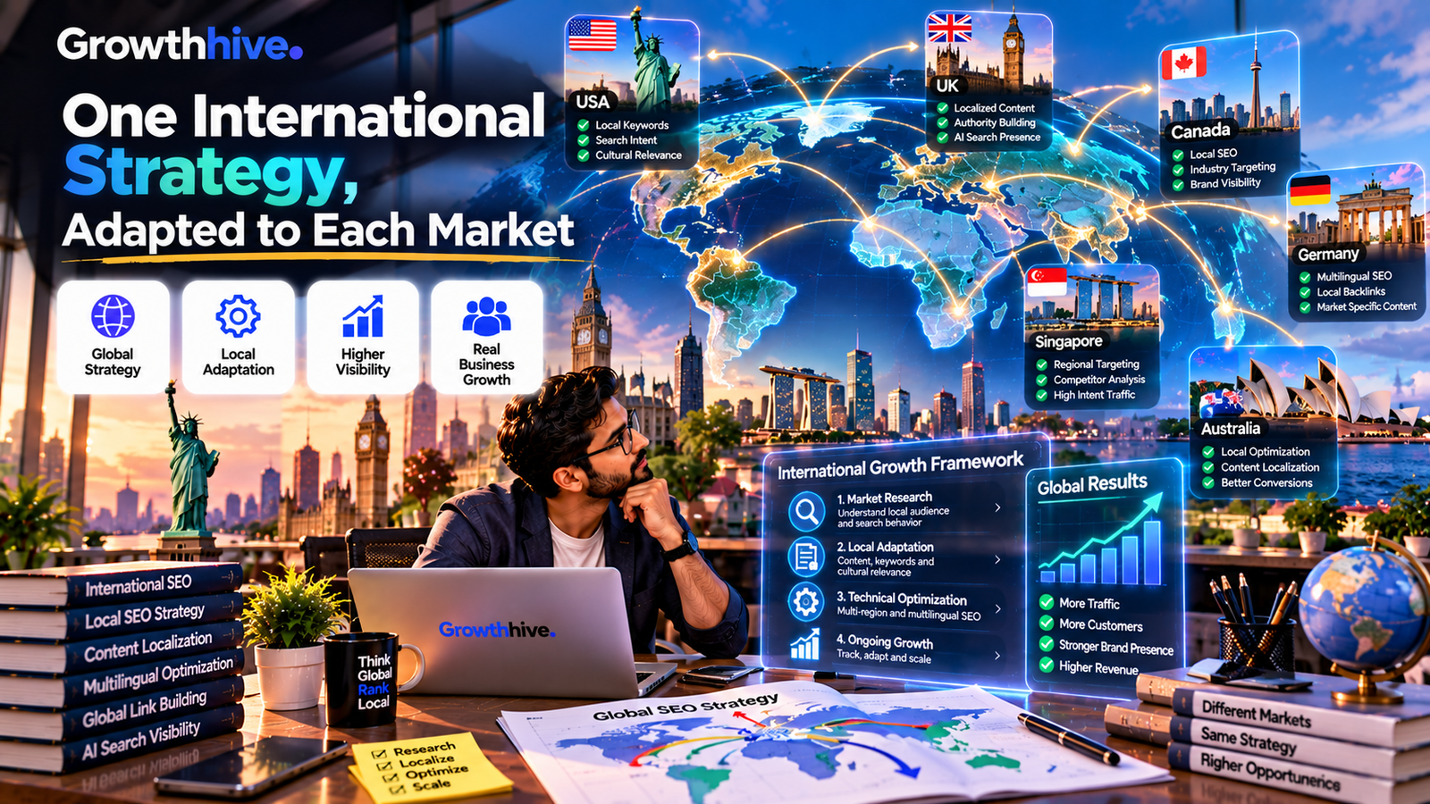 One International Strategy, Adapted to Each Market
